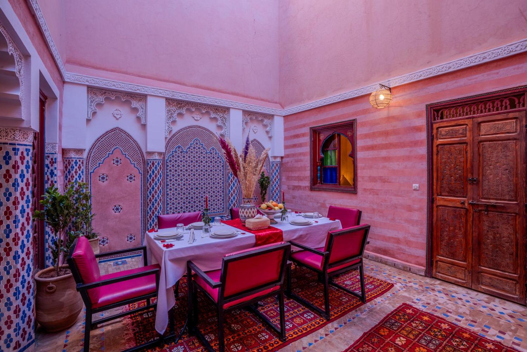 Riad Le Graff Pink Marrakesh Exterior foto