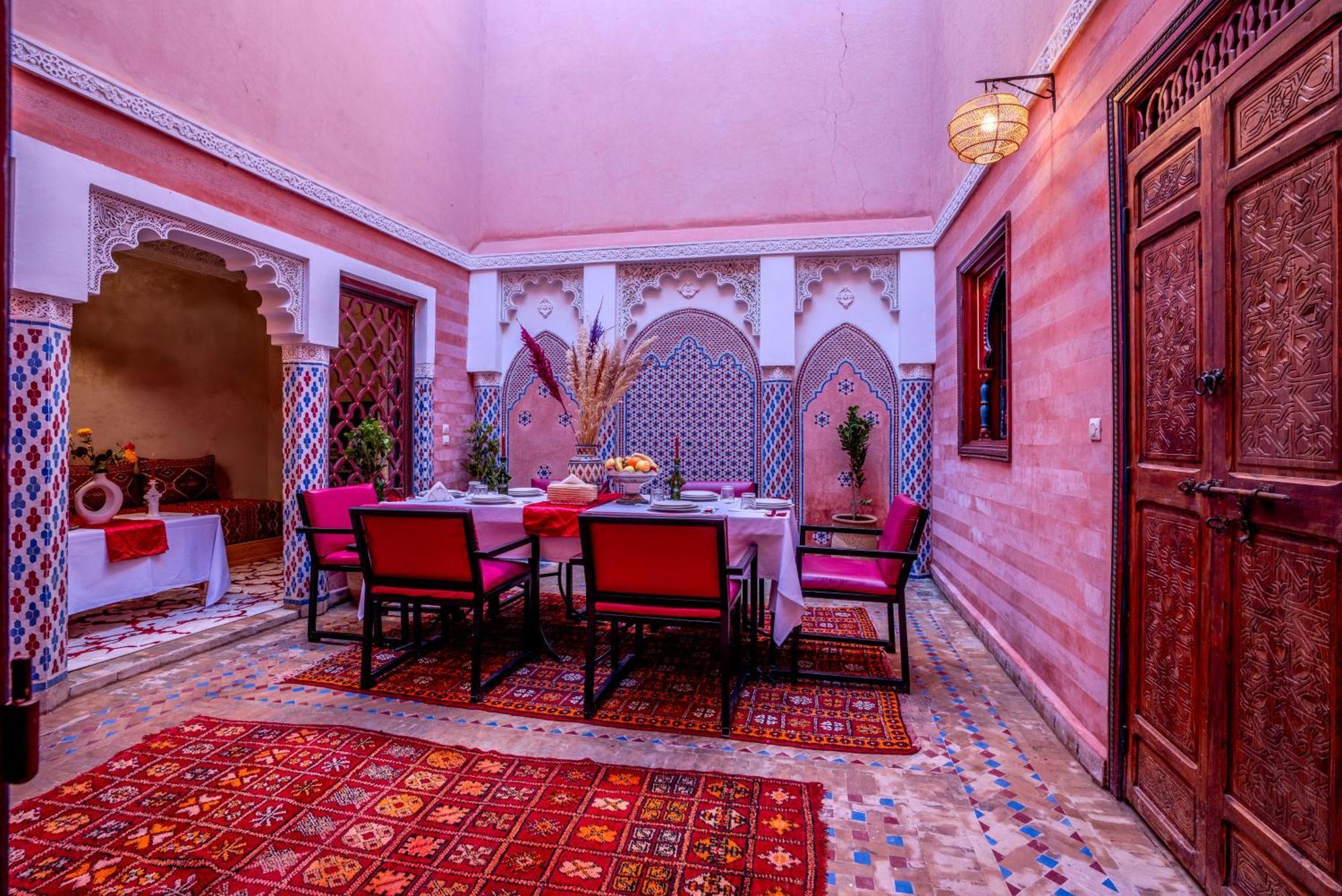 Riad Le Graff Pink Marrakesh Exterior foto