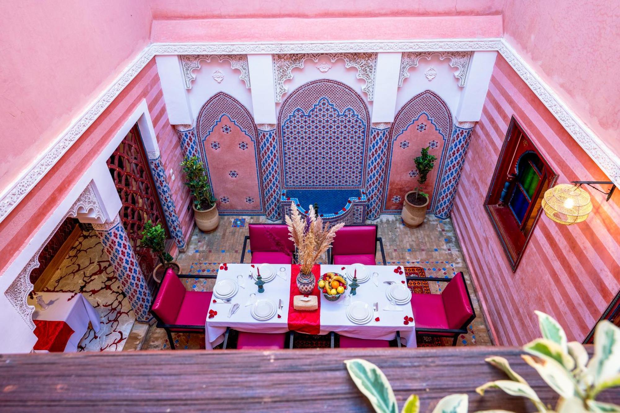 Riad Le Graff Pink Marrakesh Exterior foto
