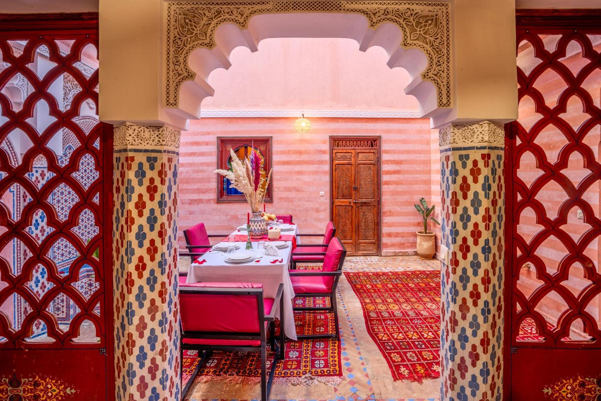 Riad Le Graff Pink Marrakesh Exterior foto