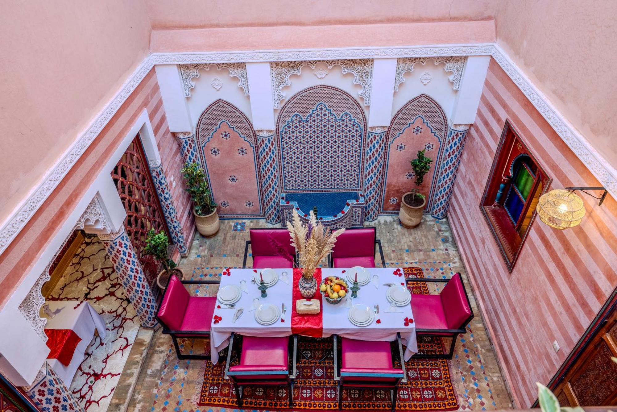 Riad Le Graff Pink Marrakesh Exterior foto