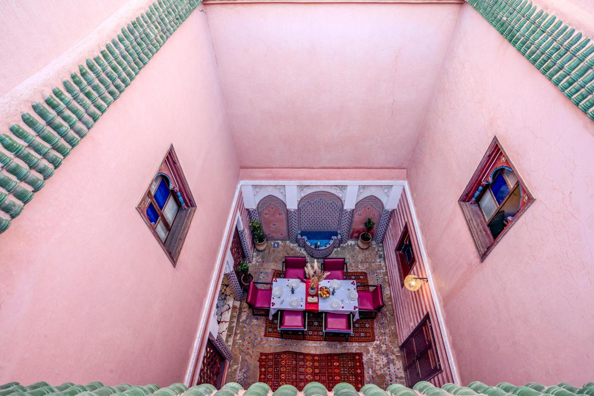 Riad Le Graff Pink Marrakesh Exterior foto