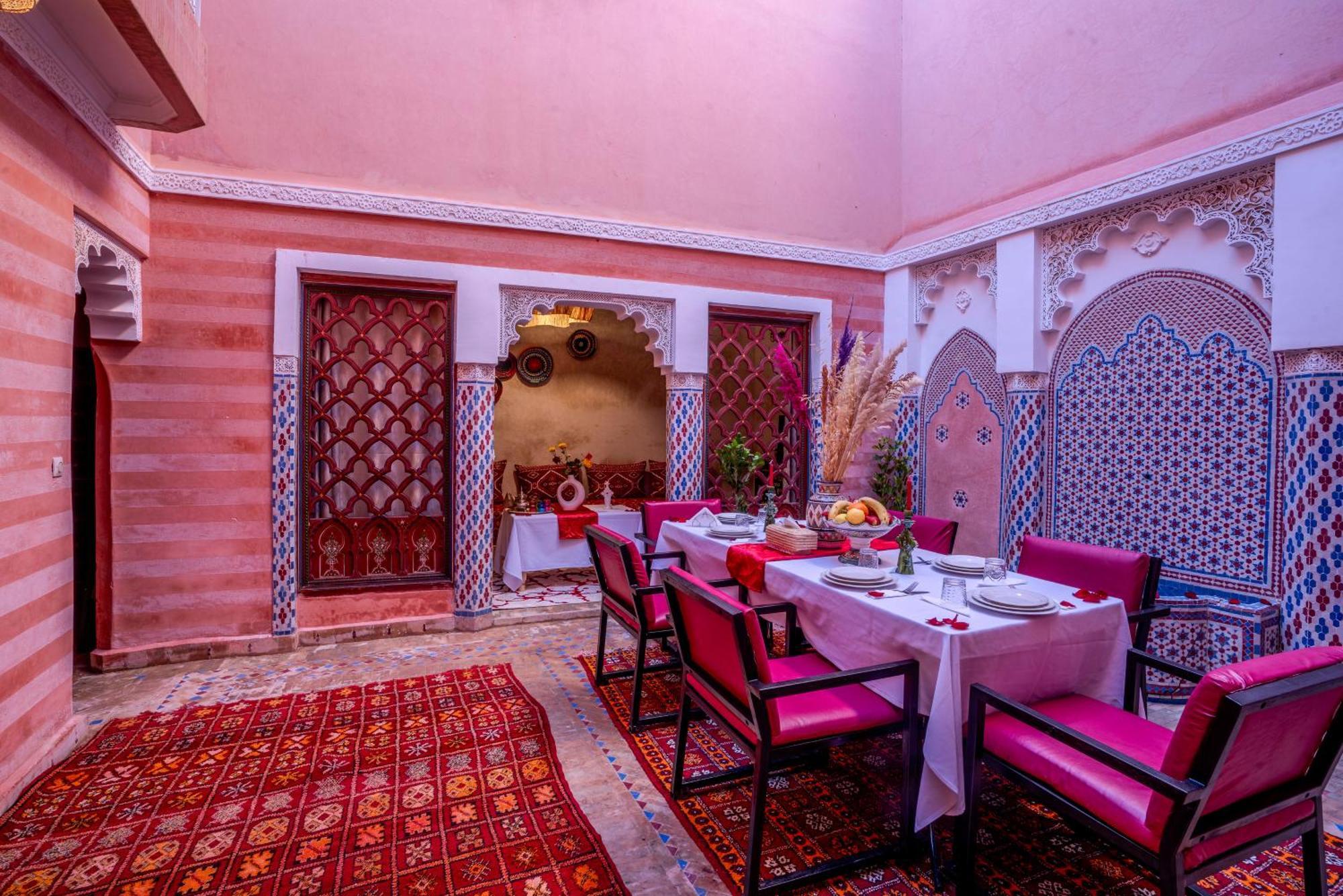 Riad Le Graff Pink Marrakesh Exterior foto