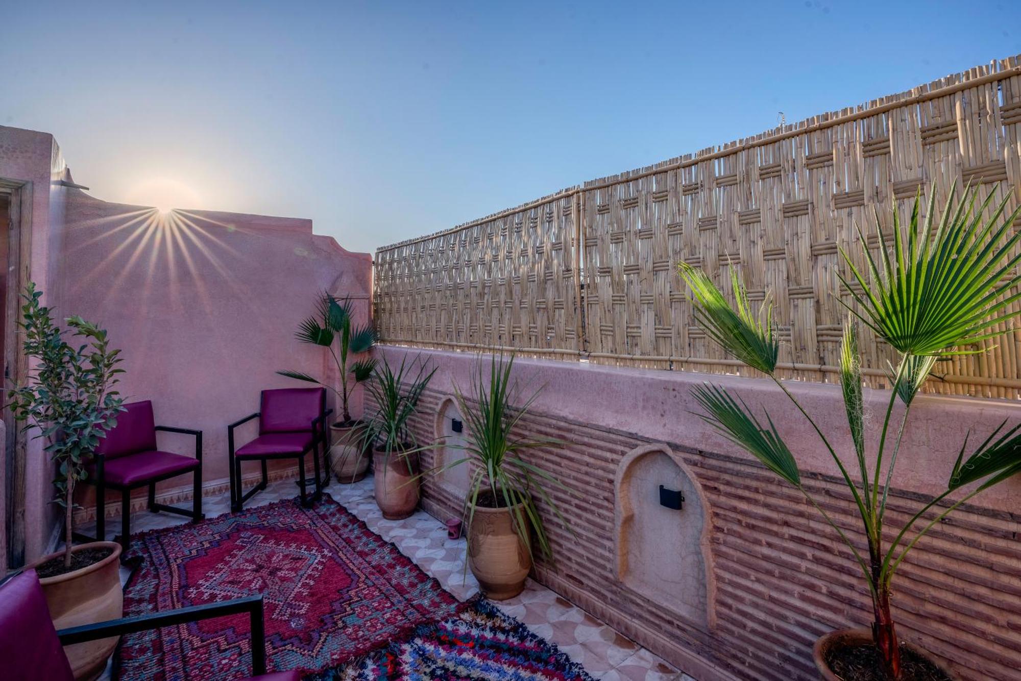 Riad Le Graff Pink Marrakesh Exterior foto