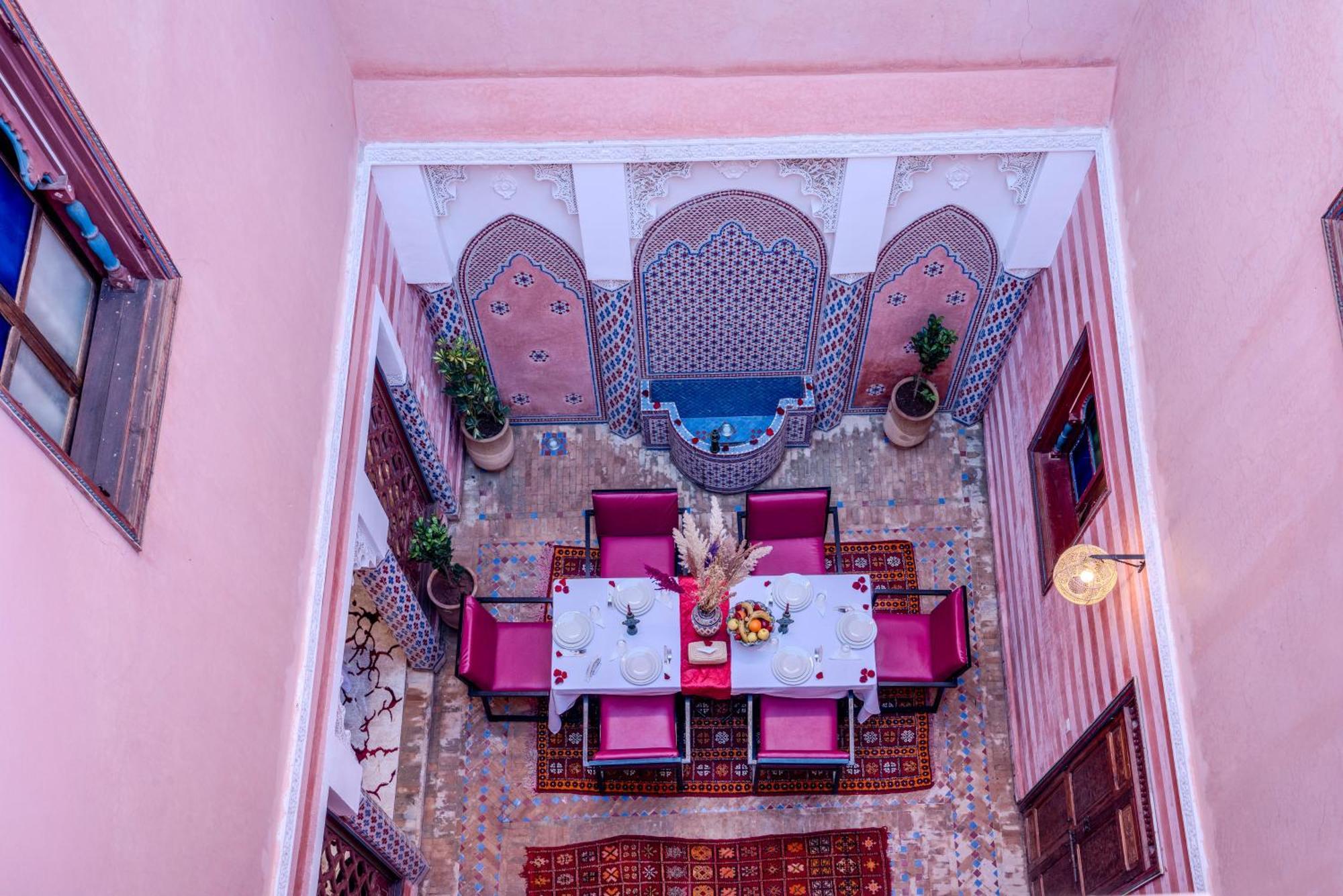 Riad Le Graff Pink Marrakesh Exterior foto