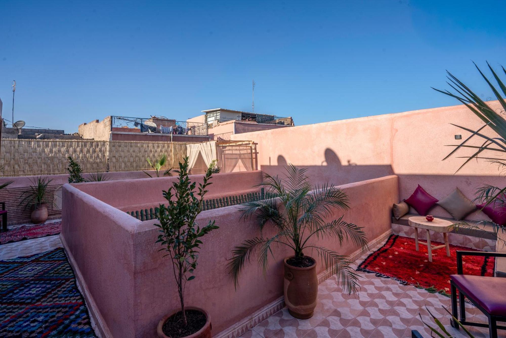 Riad Le Graff Pink Marrakesh Exterior foto