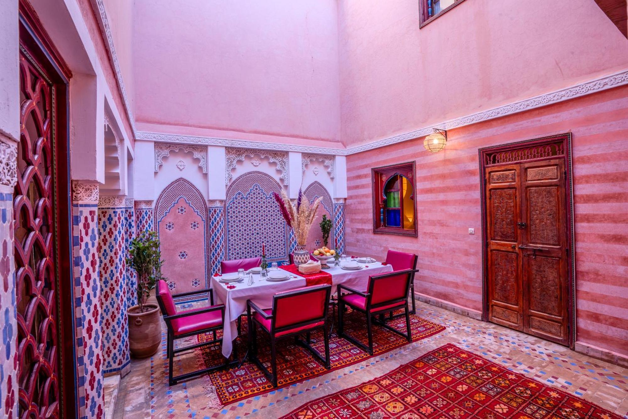 Riad Le Graff Pink Marrakesh Exterior foto