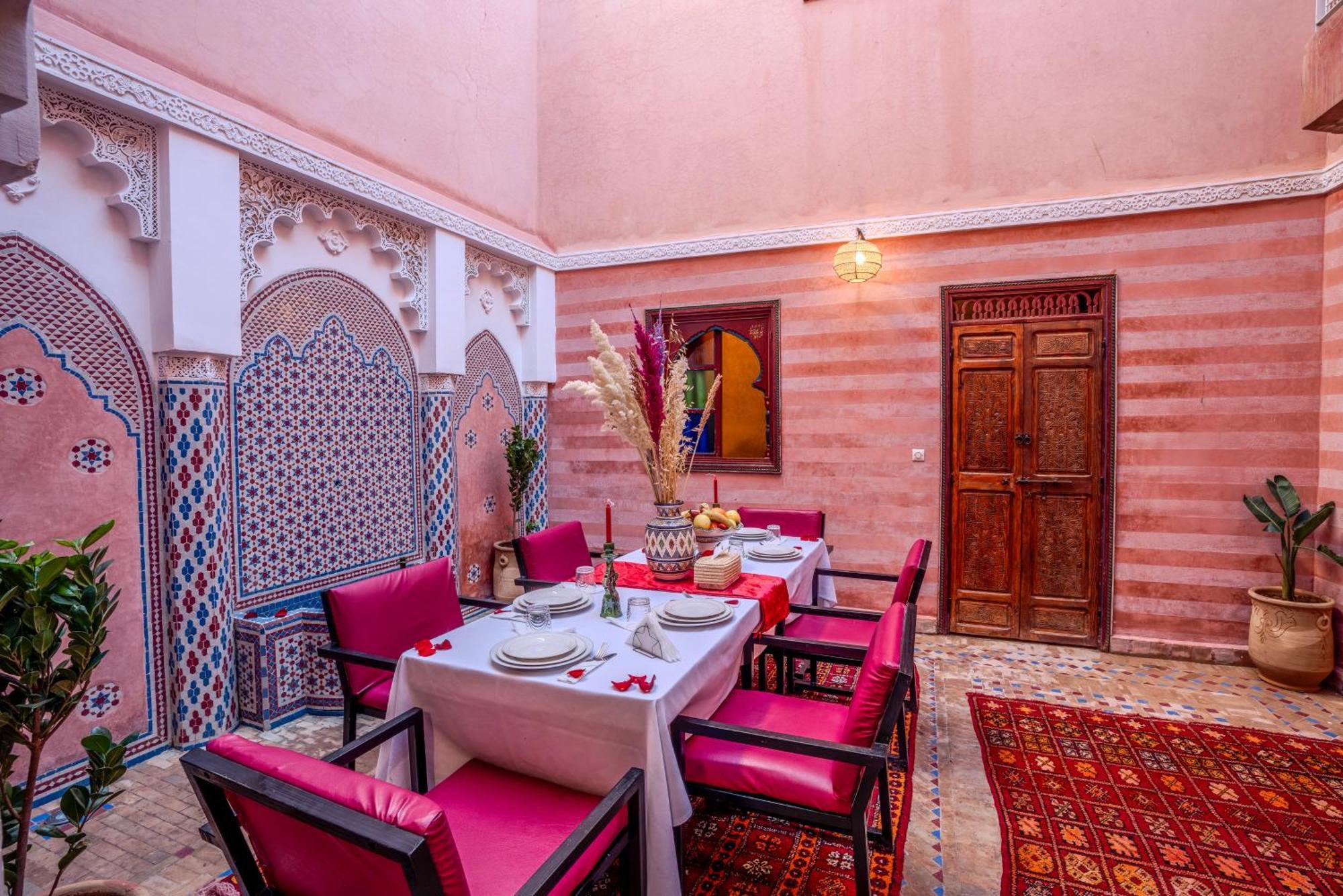 Riad Le Graff Pink Marrakesh Exterior foto