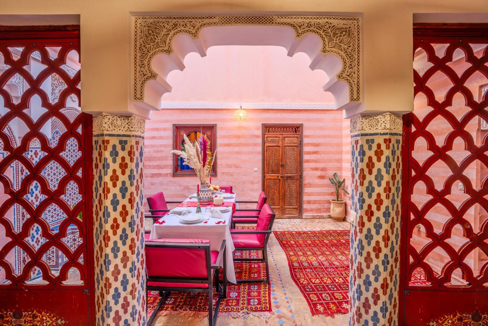 Riad Le Graff Pink Marrakesh Exterior foto