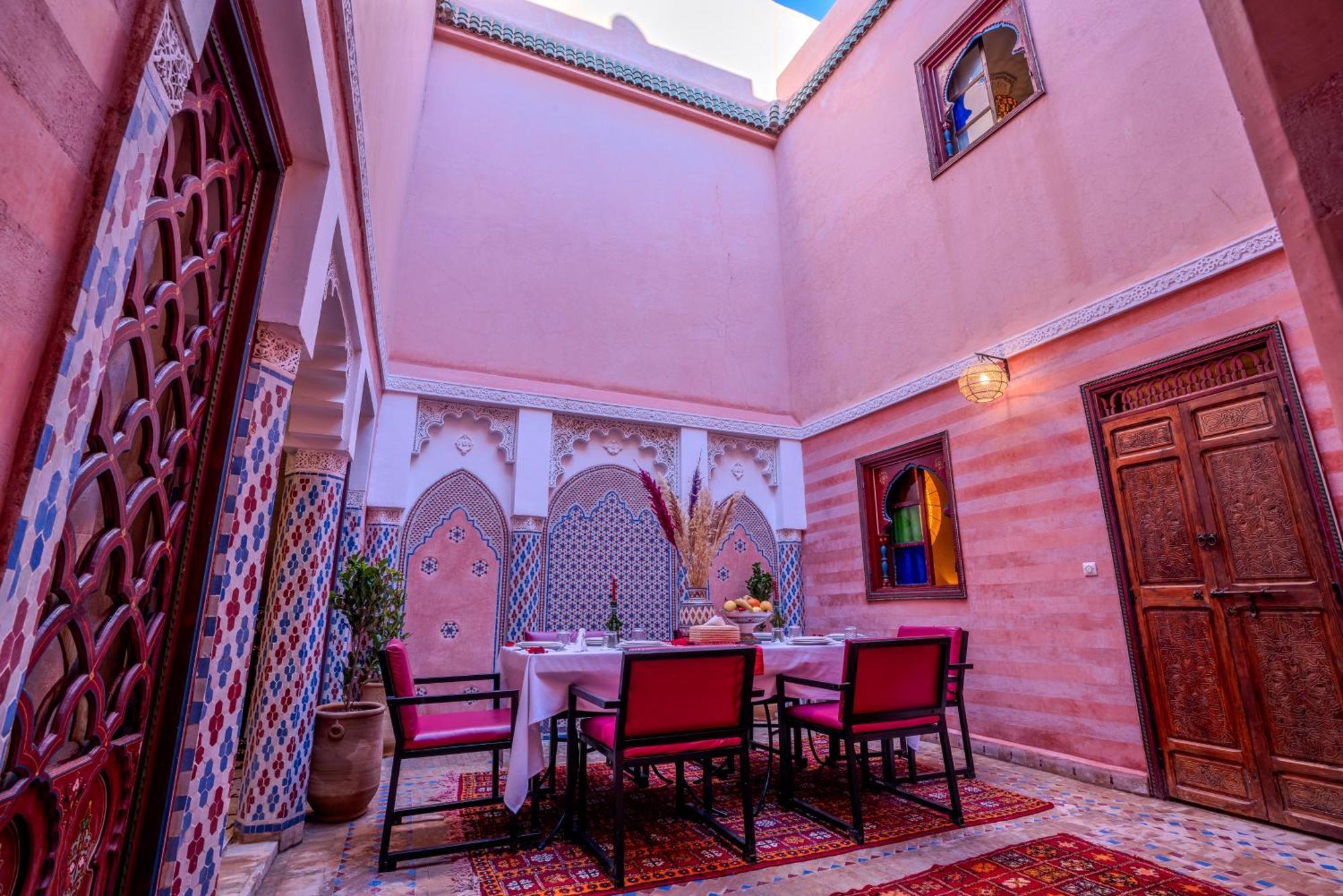 Riad Le Graff Pink Marrakesh Exterior foto